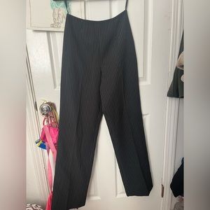 y2k pinstripe trousers